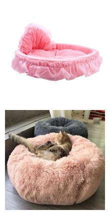Cozy Haven Lace Pet Bed