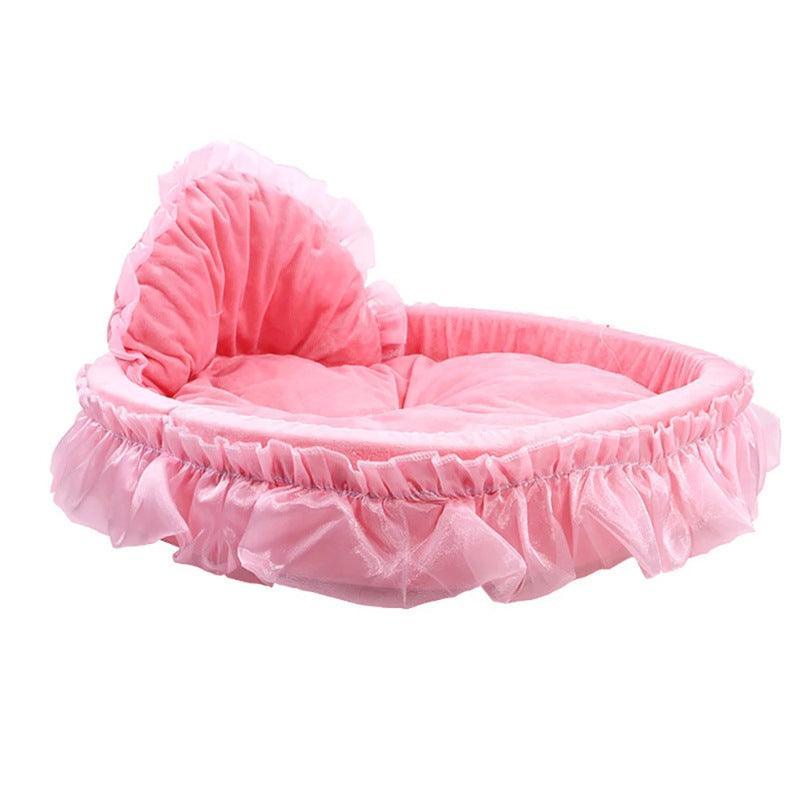 Cozy Haven Lace Pet Bed
